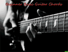 Tablet Screenshot of beginnerbasicguitarchords.com